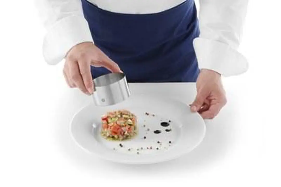 HENDI Ronde Voedselring RVS - ø80x45mm