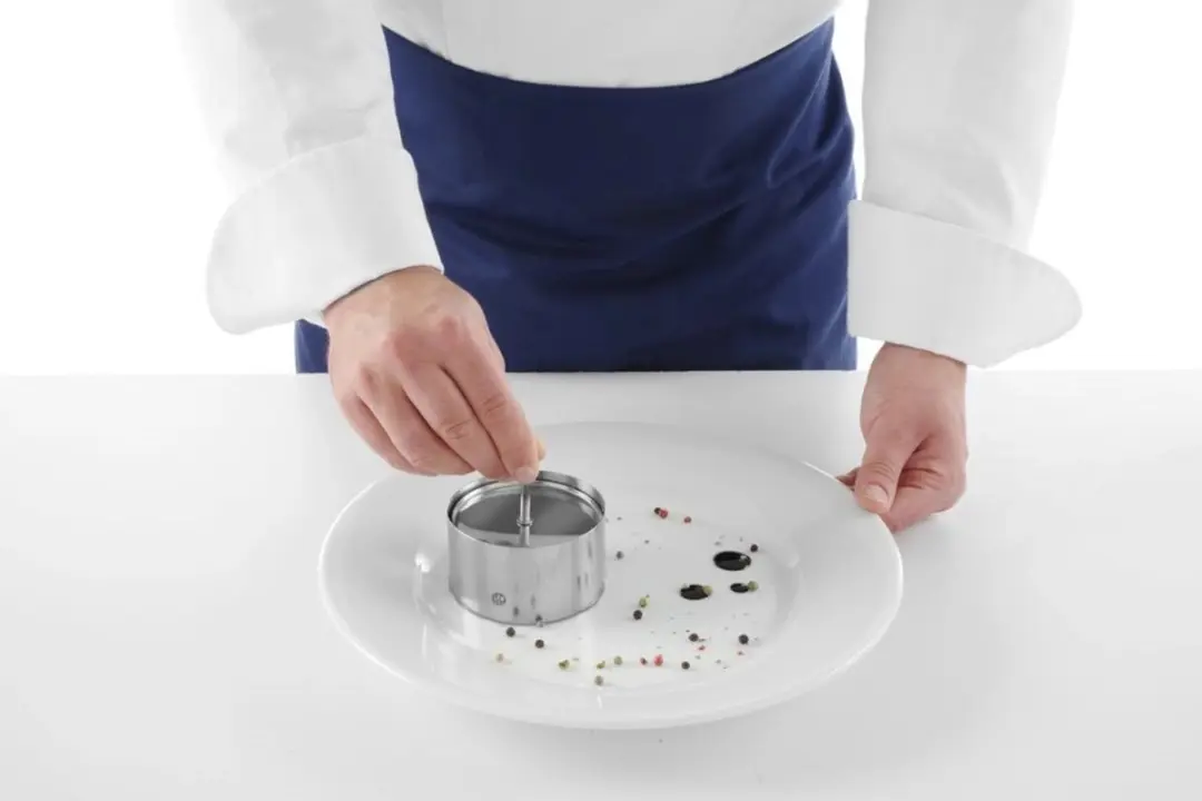HENDI Ronde Voedselring RVS - ø80x45mm
