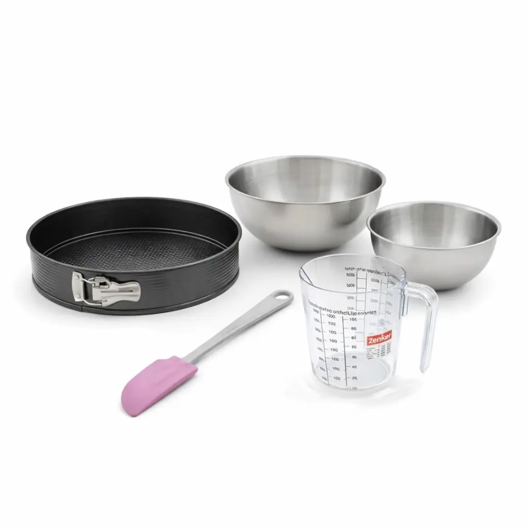 Zenker Bakkersset - Springvorm 28cm + 2 Mengkommen + Maatbeker