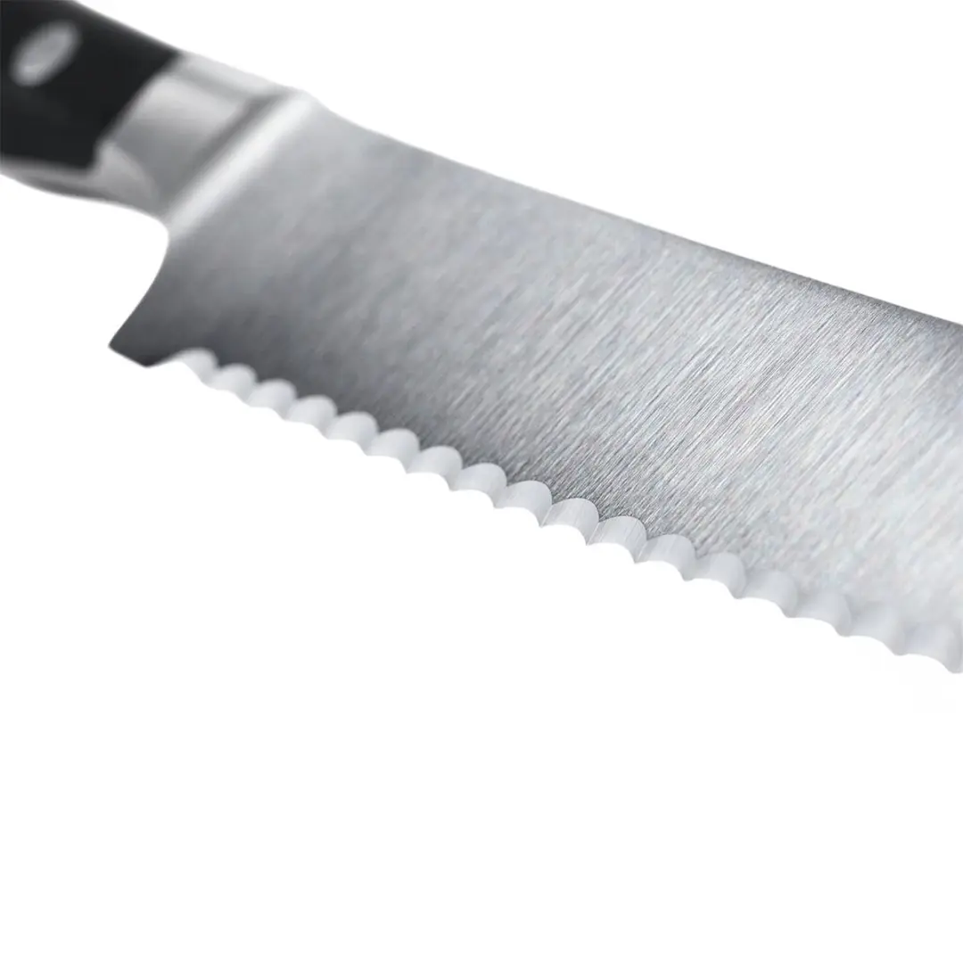 Wusthof Classic Ikon Worstmes 14cm - Golfsnede - Zwart