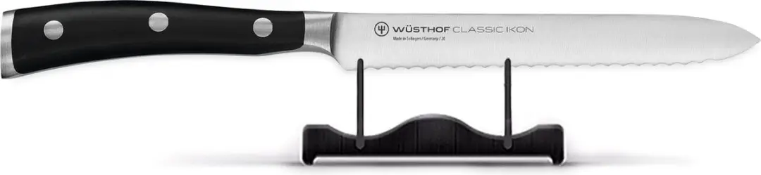 Wusthof Classic Ikon Worstmes 14cm - Golfsnede - Zwart - afbeelding 6 van 6