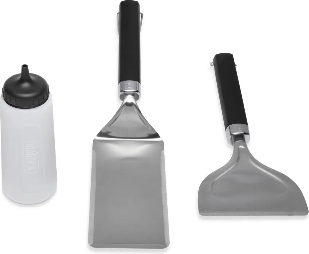Weber 3-delige Bakplaat Set - Zwart