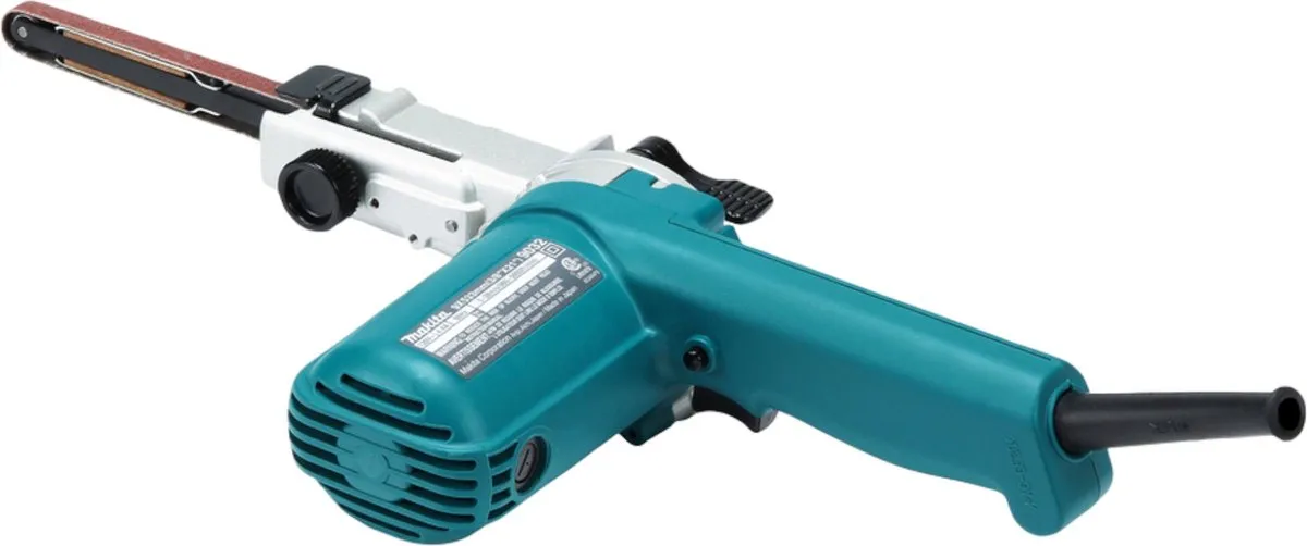 Makita 9032 Bandvijl 9mm - met afzuigadapter - afbeelding 5 van 6