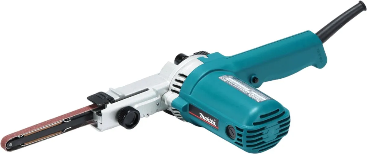 Makita 9032 Bandvijl 9mm - met afzuigadapter - afbeelding 2 van 6