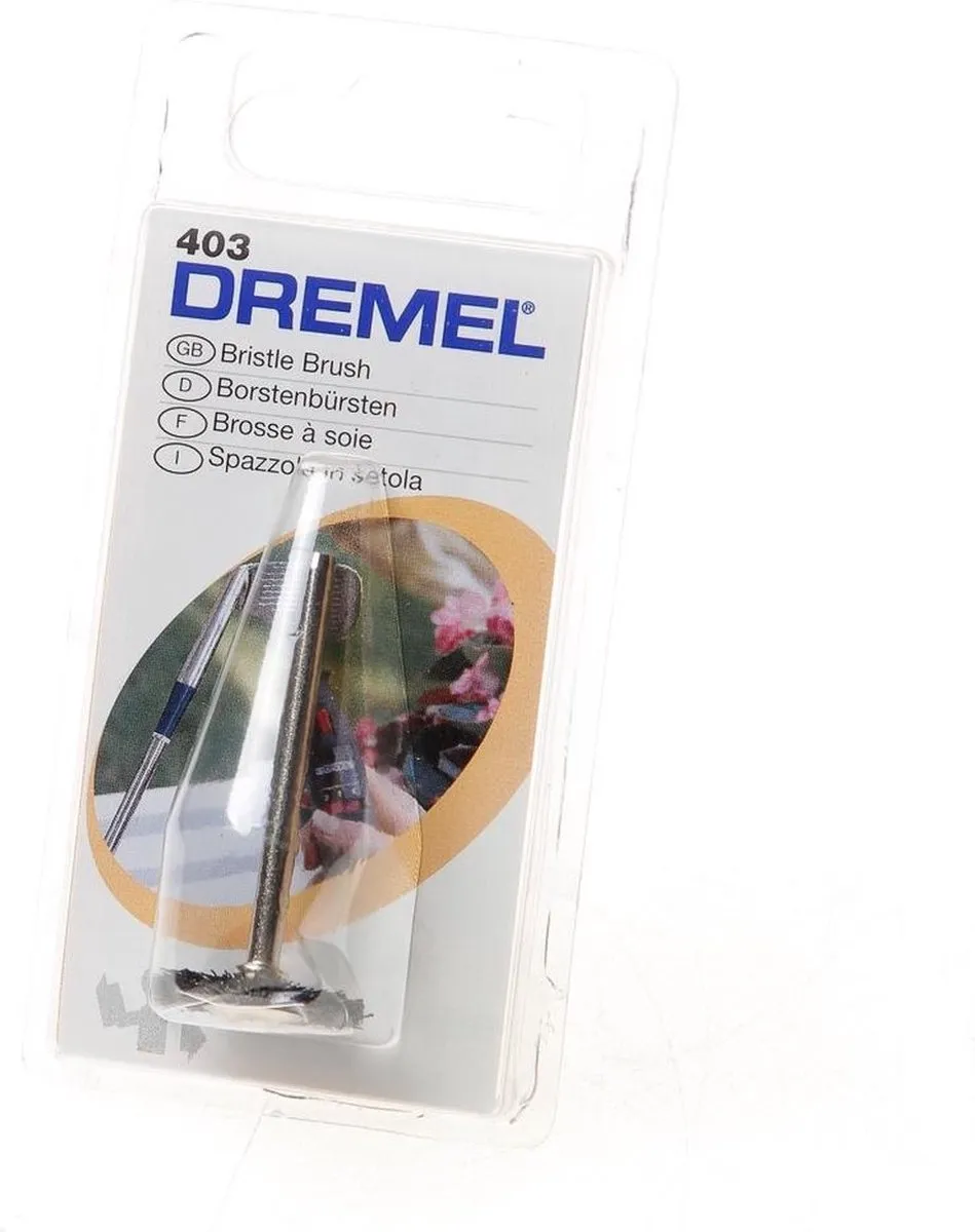 Dremel 403 Draadborstels 19mm - 2 Stuks
