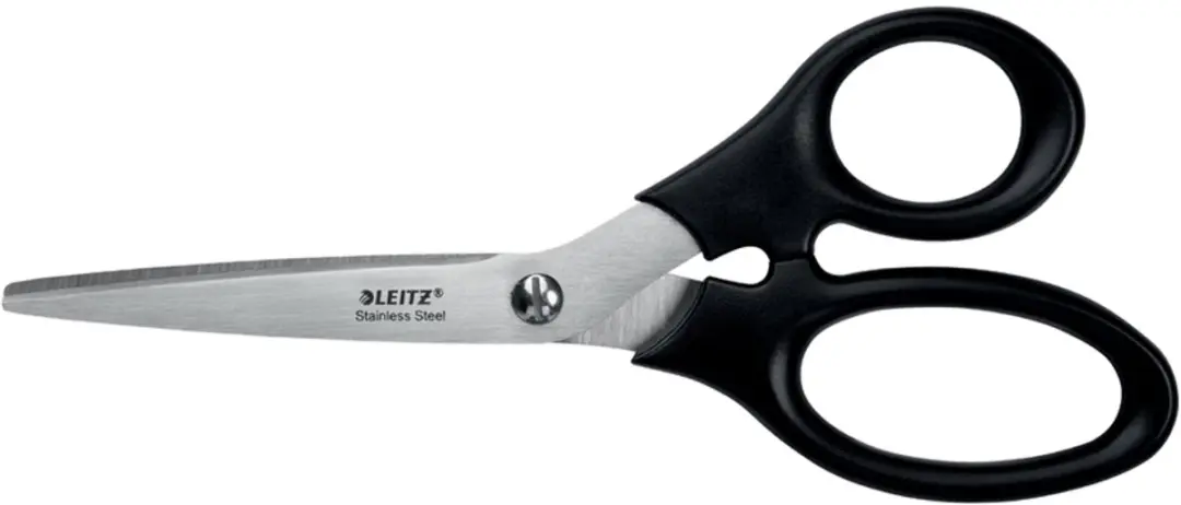 Leitz Roestvrijstalen Schaar 200mm - Zwart - afbeelding 6 van 6