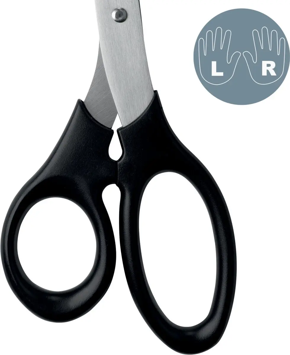 Leitz Roestvrijstalen Schaar 200mm - Zwart