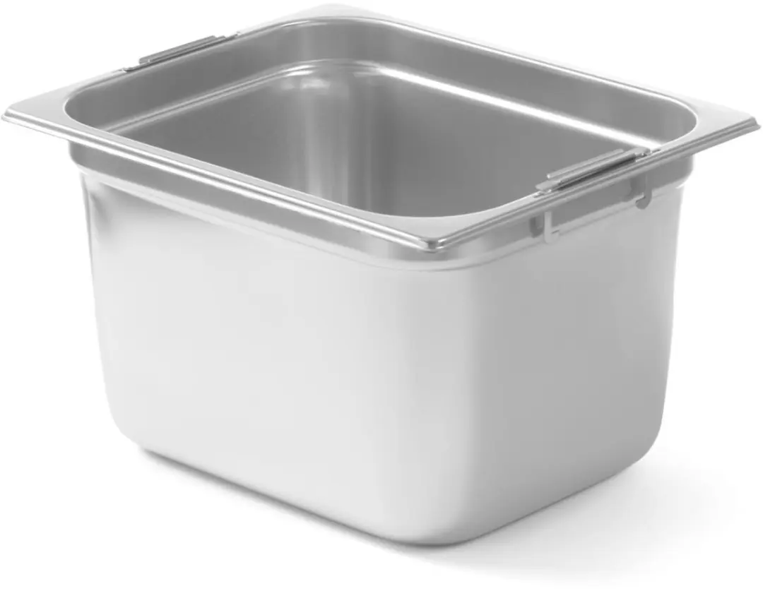 HENDI GN 1/2 Gastronormbak 12,5L - 20cm - Zilver