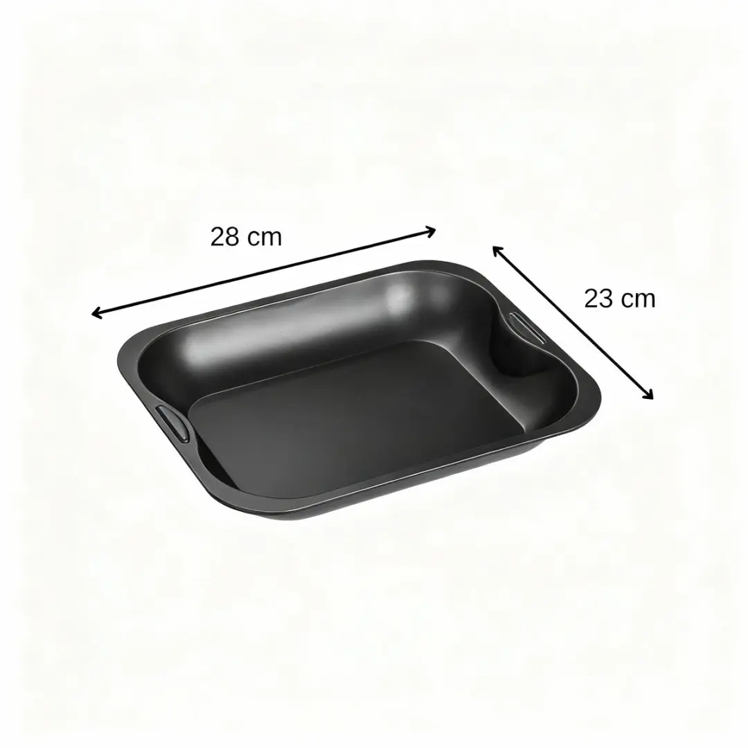 Zenker Special Cooking 7210 Ovenschaal - 28x23cm - Zwart
