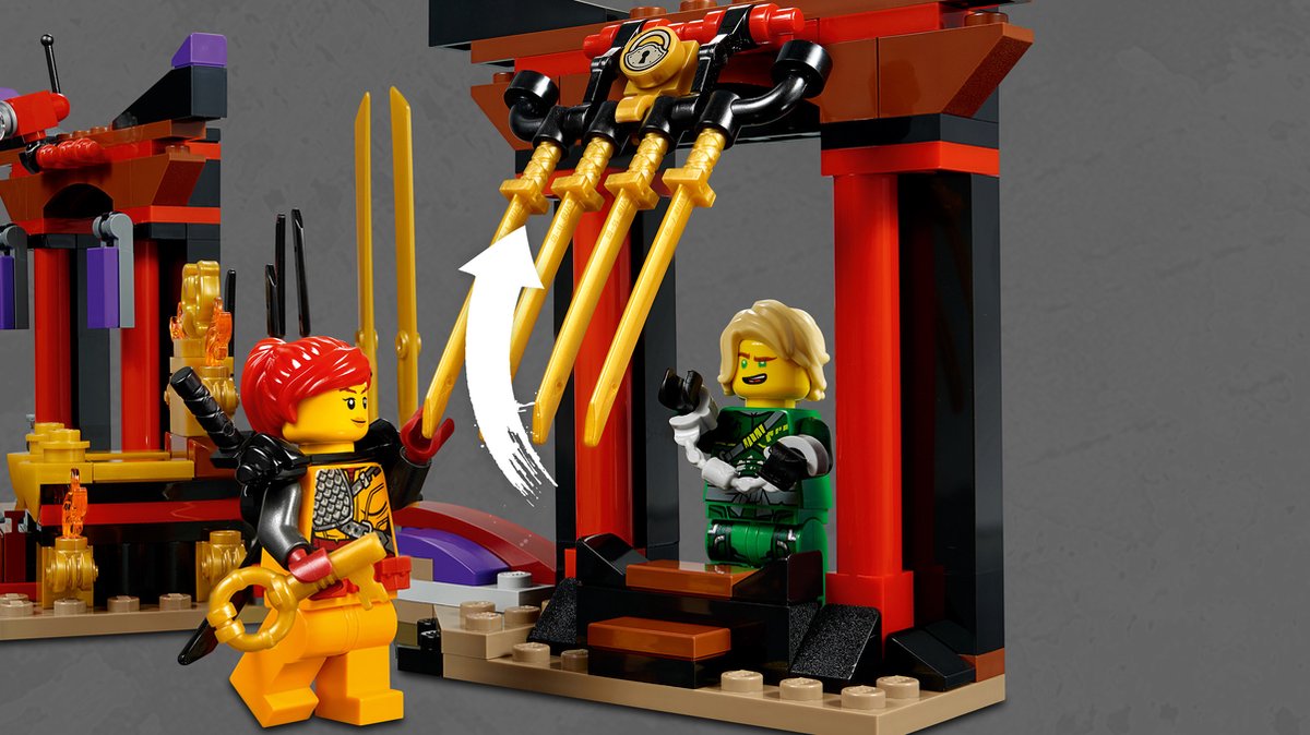 LEGO NINJAGO Troonzaalduel - 70651