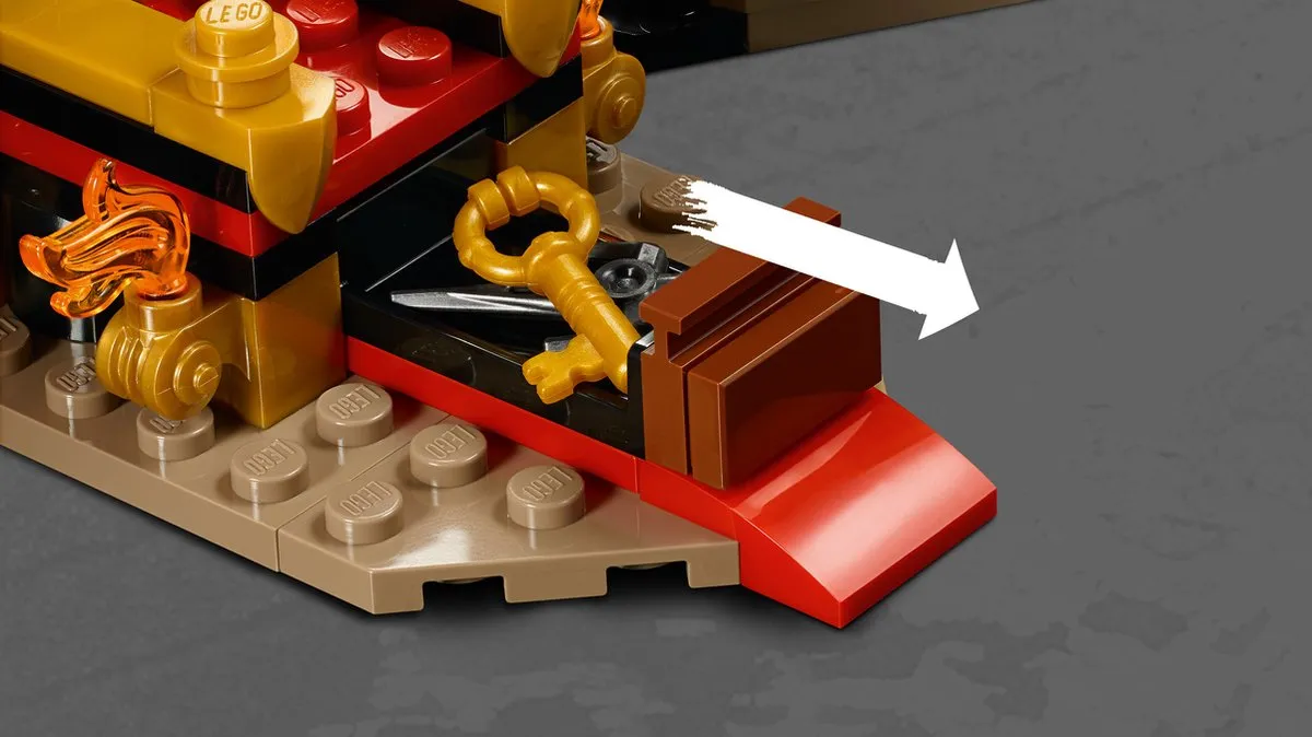 LEGO Ninjago Troonzaalduel 70651 - 221 Stukken - 5 Minifiguren