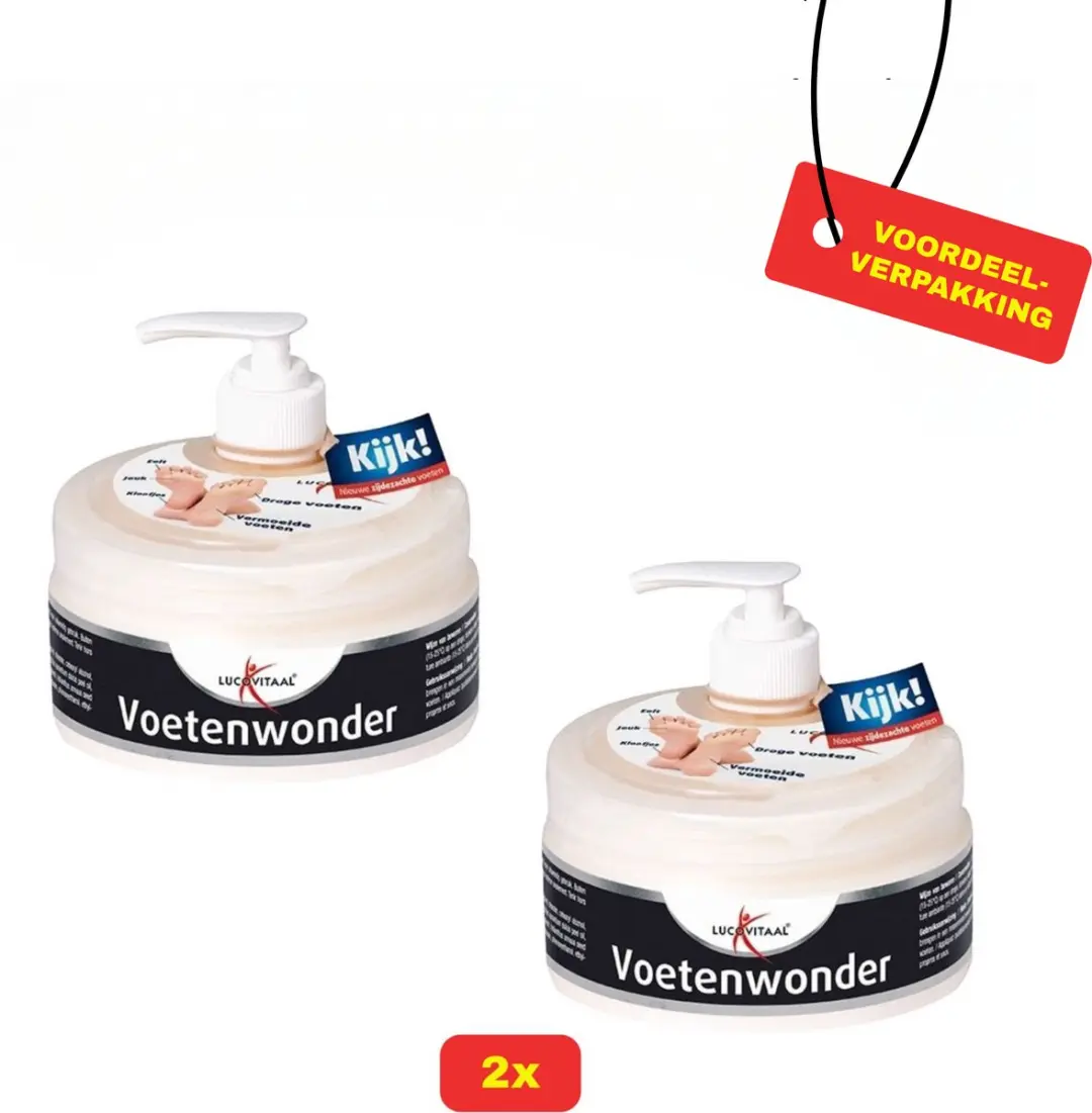 Lucovitaal Voetenwonder Zalf 300ml
