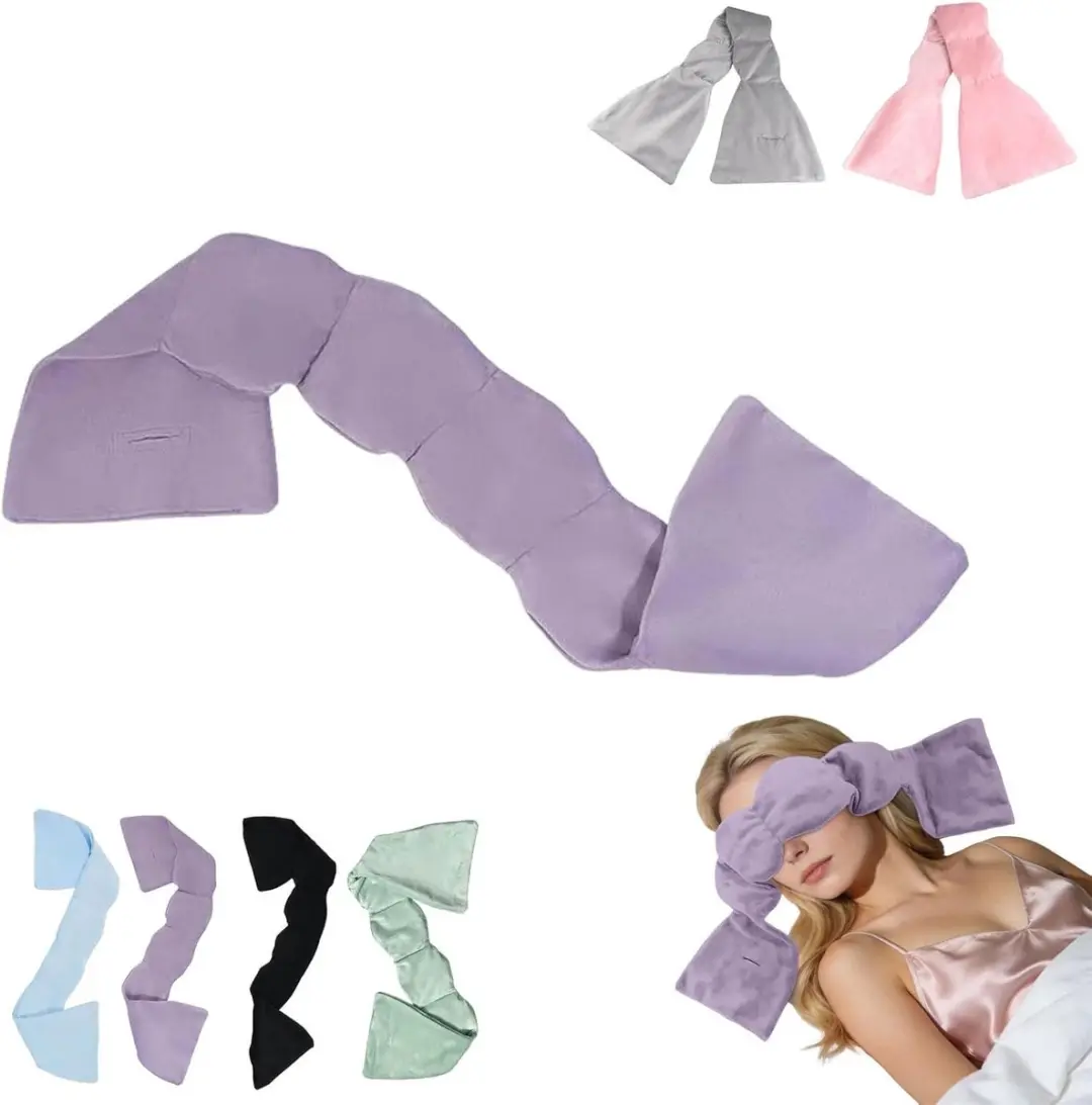 ECTEATOY Slaapmasker Paars