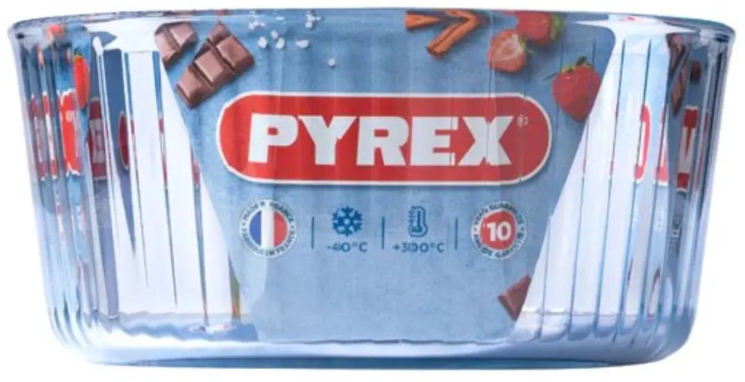 PYREX Soufflévorm 22cm Glas - Transparant