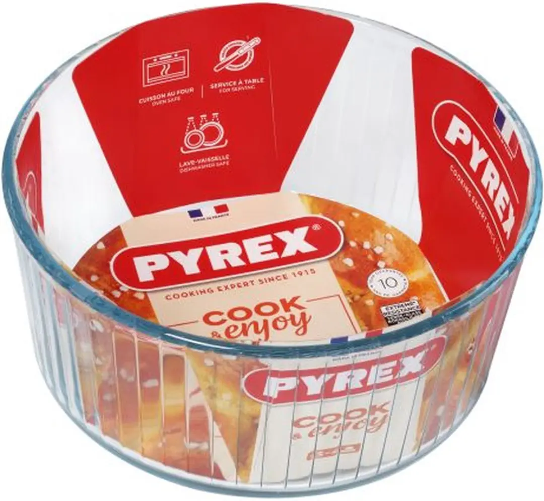 PYREX Soufflévorm 22cm Glas - Transparant