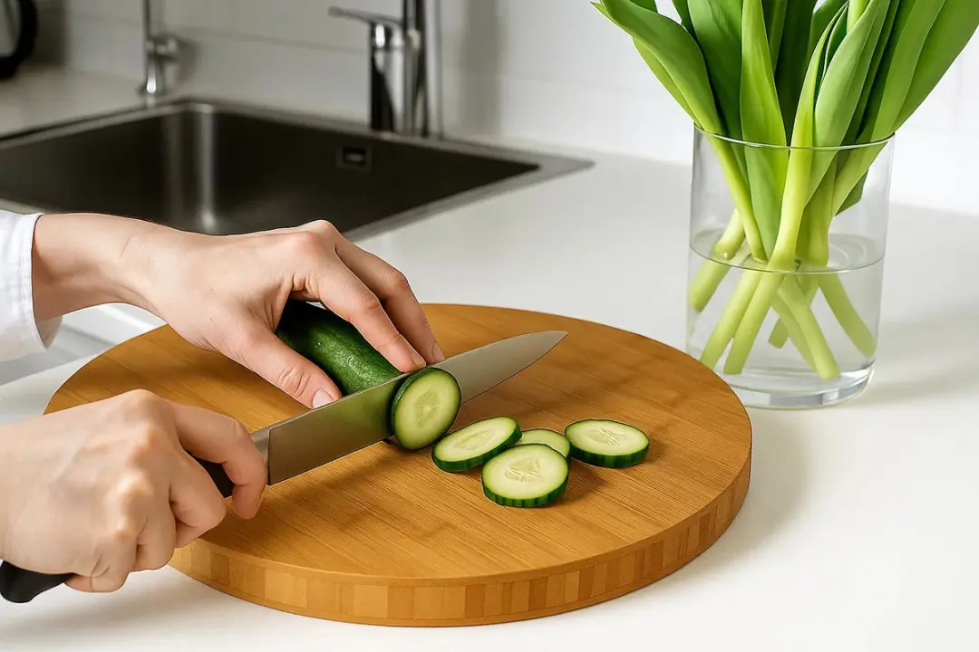Cookinglife Organic Snijplank Bamboe 40cm - Bruin