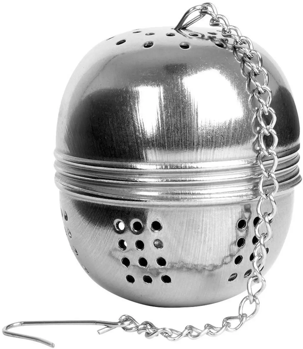 Excellent Houseware Theezeef Ei RVS - 5 cm - Zilver