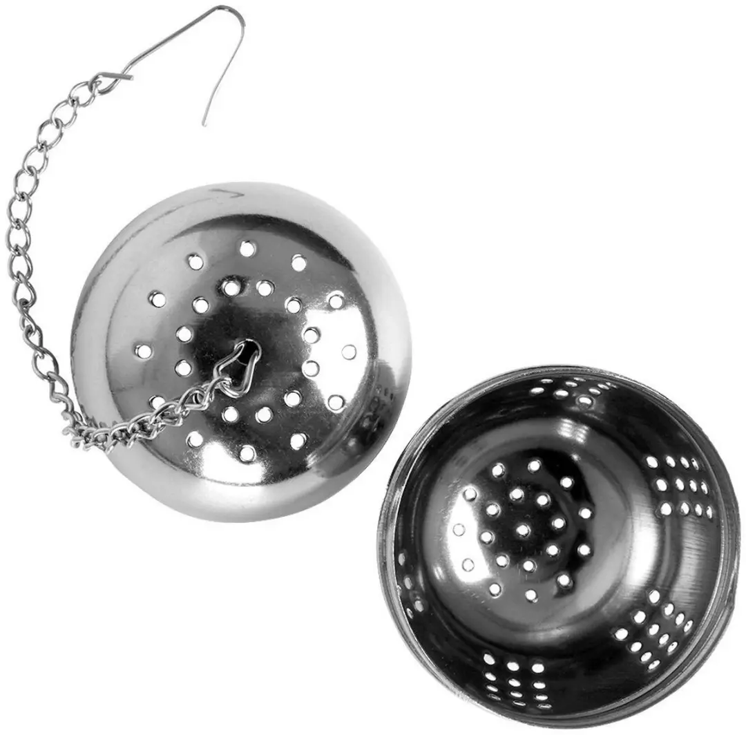 Excellent Houseware Theezeef Ei RVS - 5 cm - Zilver - afbeelding 6 van 6