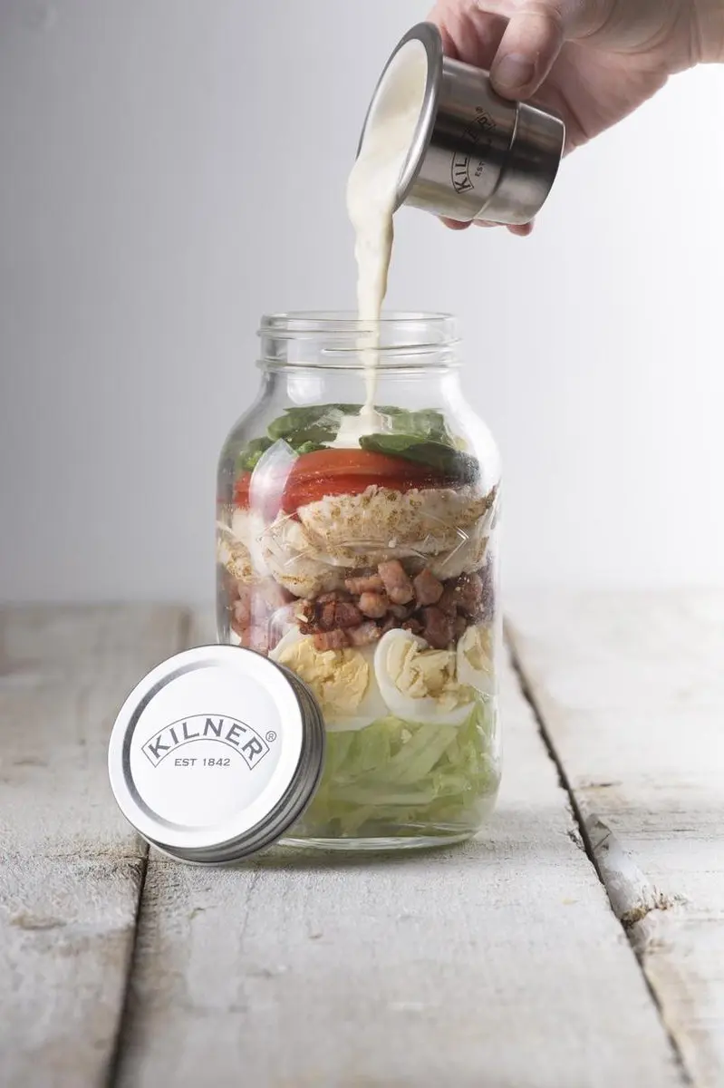Kilner Food on the Go Glazen Voorraadbokaal 1L - RAY-0025-791