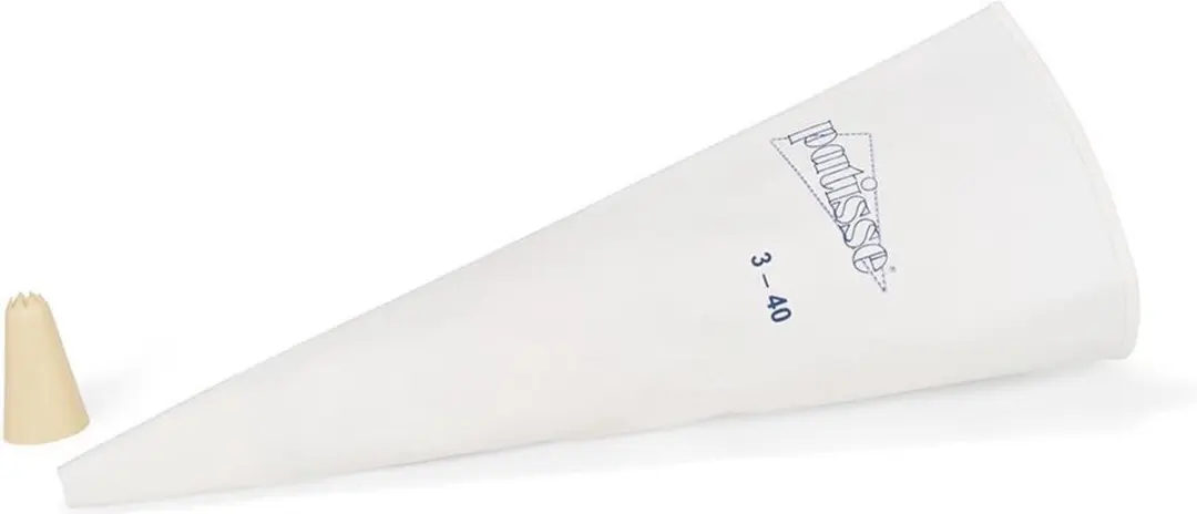 Patisse Slagroom Spuitzak 40cm + Spuitmondje - 2 Stuks