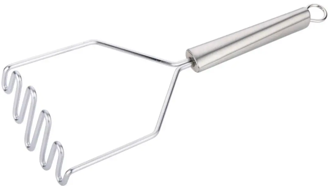 Alpina Pureestamper RVS 27cm - Zilver