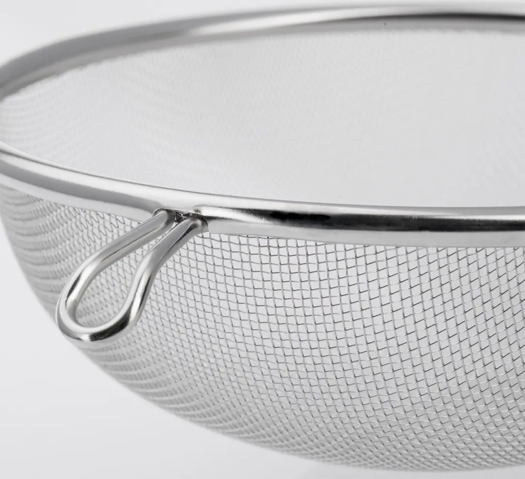 Westmark Huishoudzeef Traditionell 18cm - Roestvrij staal/Zwart