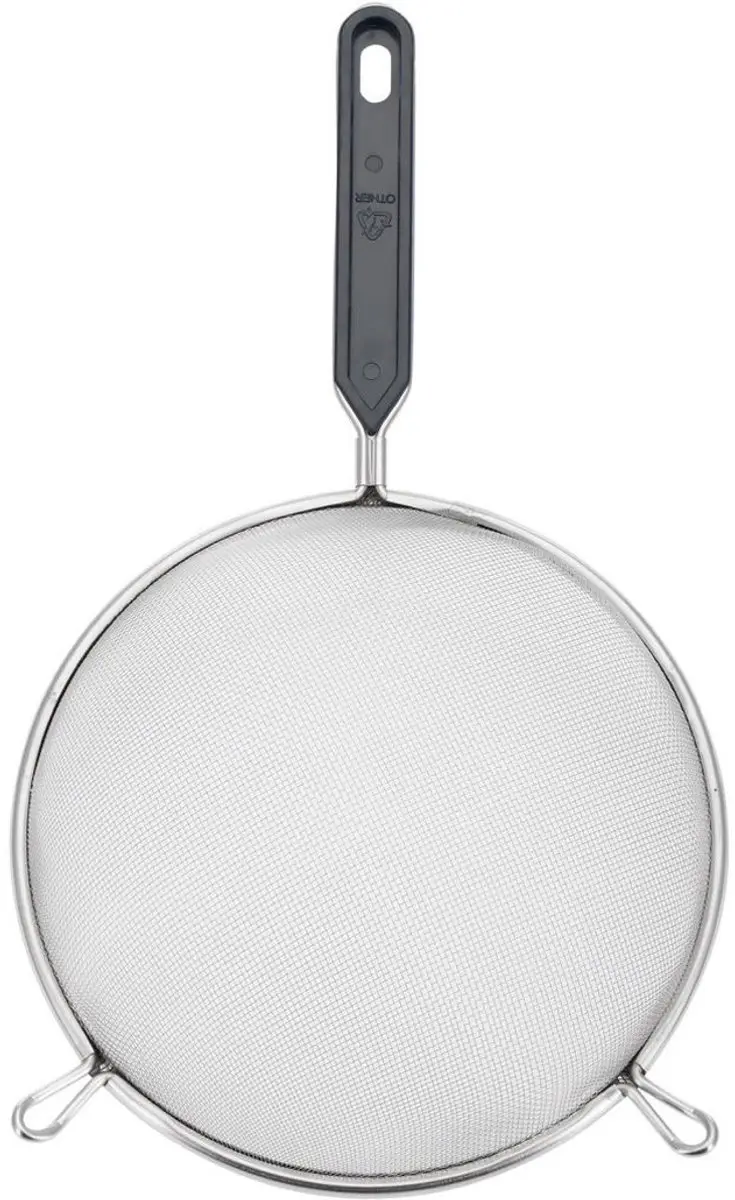 Westmark Huishoudzeef Traditionell 18cm - Roestvrij staal/Zwart