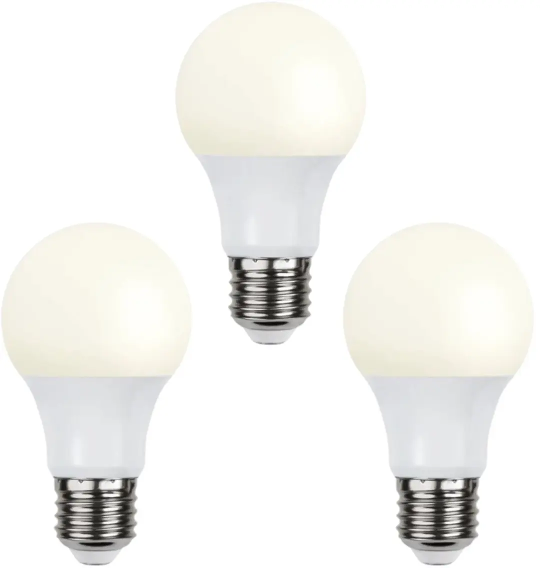Star Trading Bewegingssensor E27 8.3W Extra Warm Wit - 3 Stuks
