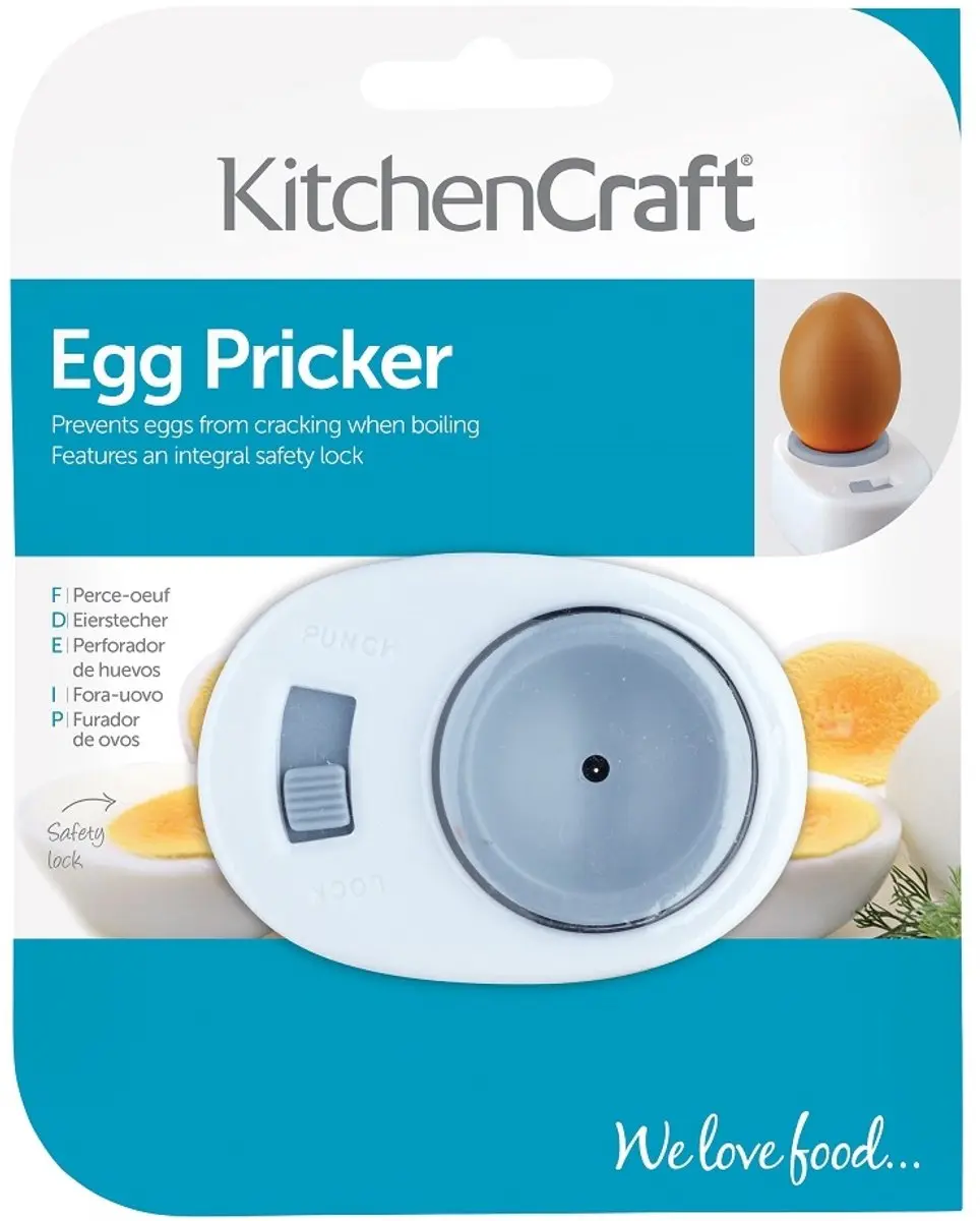 KitchenCraft Eierprikker - Wit