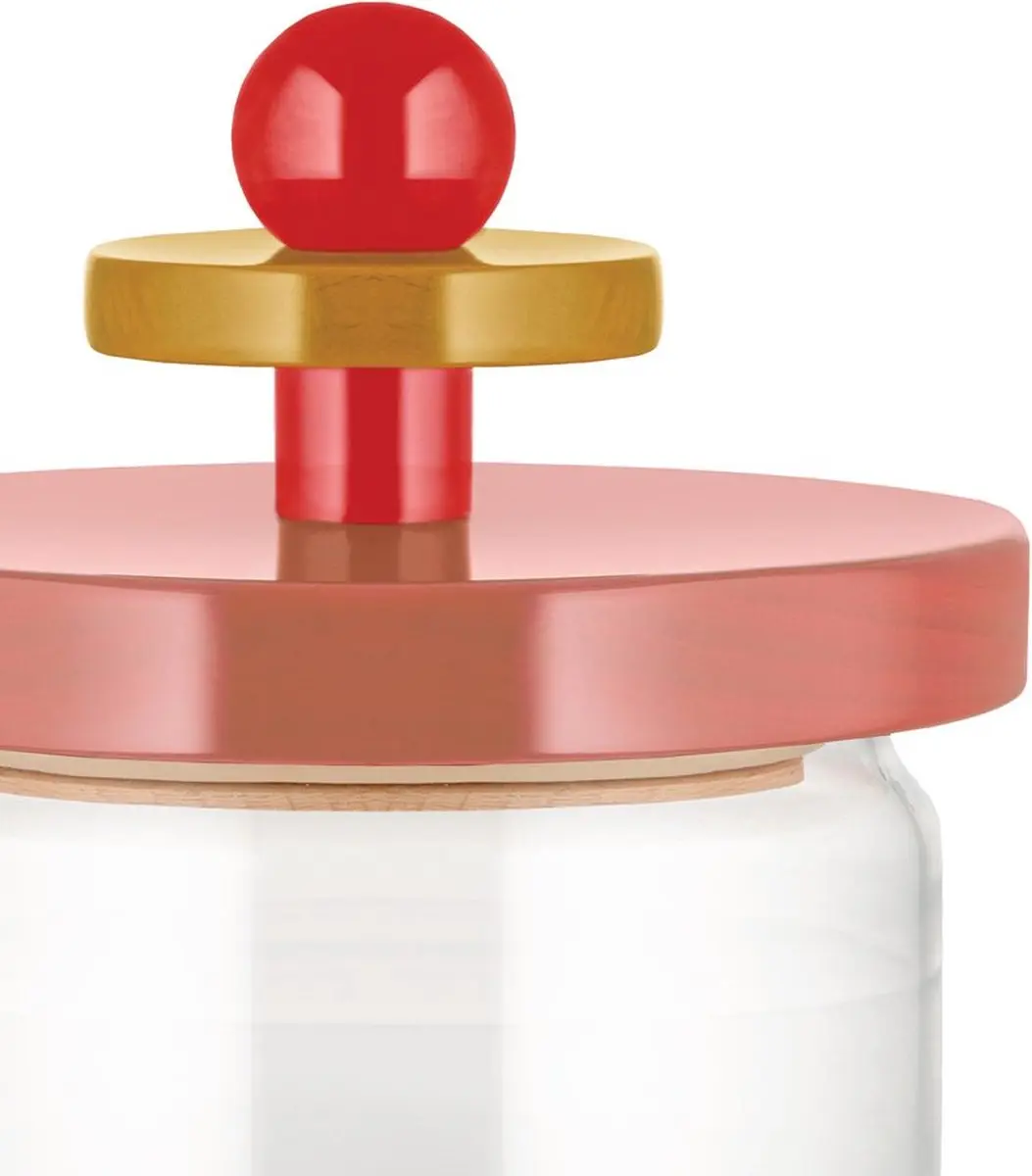Alessi Twergi ES16/100 Voorraadpot - Roze - 1 Liter