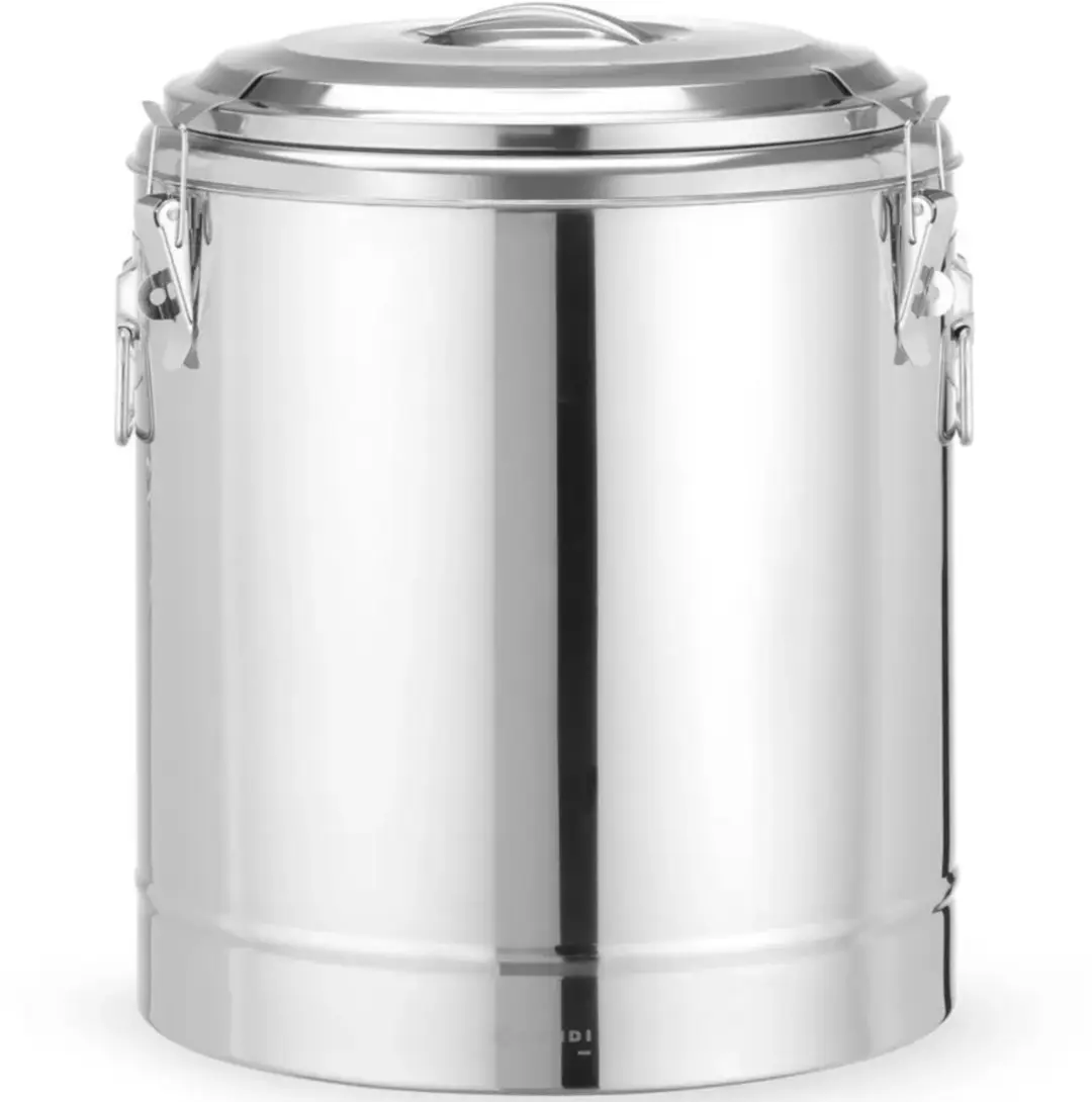 HENDI HP_1031013 Geïsoleerde Transportcontainer 36L - 40x50cm - Zilver