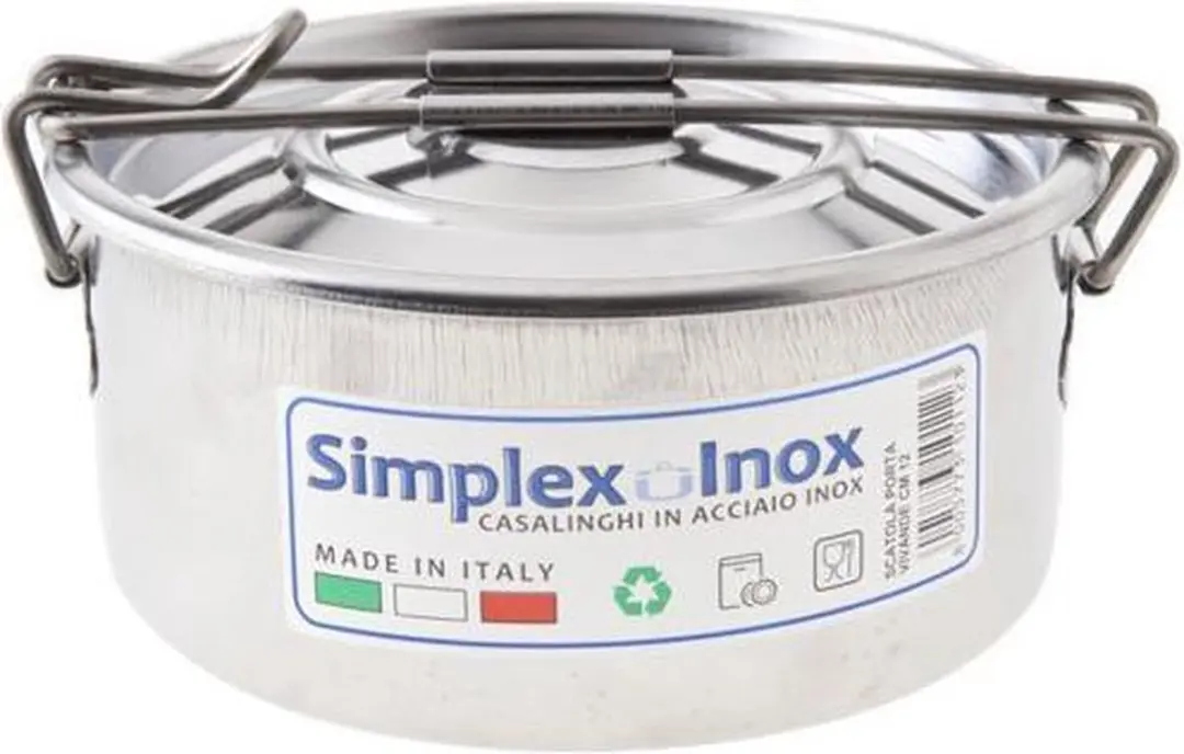 Paderno Food Container 18-10 D12x6cm
