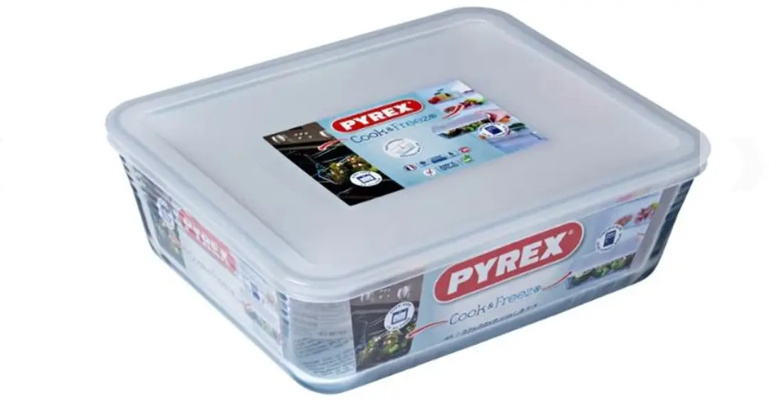 Pyrex Cook & Freeze Ovenschaal 4L - 27x22x9cm - Transparant