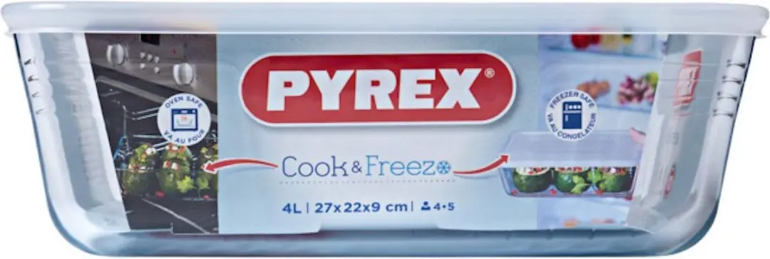 Pyrex Cook & Freeze Ovenschaal 4L