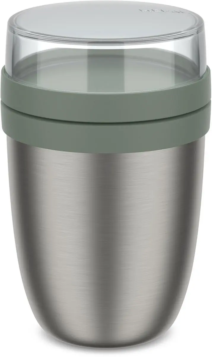 Mepal Isoleer Lunchpot Ellipse 500ml - 2 Vakken - Nordic Sage