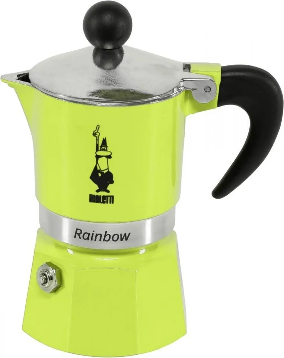 Bialetti Rainbow Percolator 1 Kops - Groen - 60ml