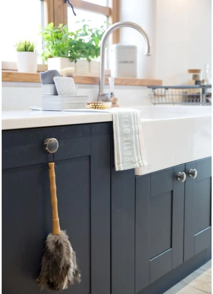 KitchenCraft Plumeau Struisvogelveren Bruin