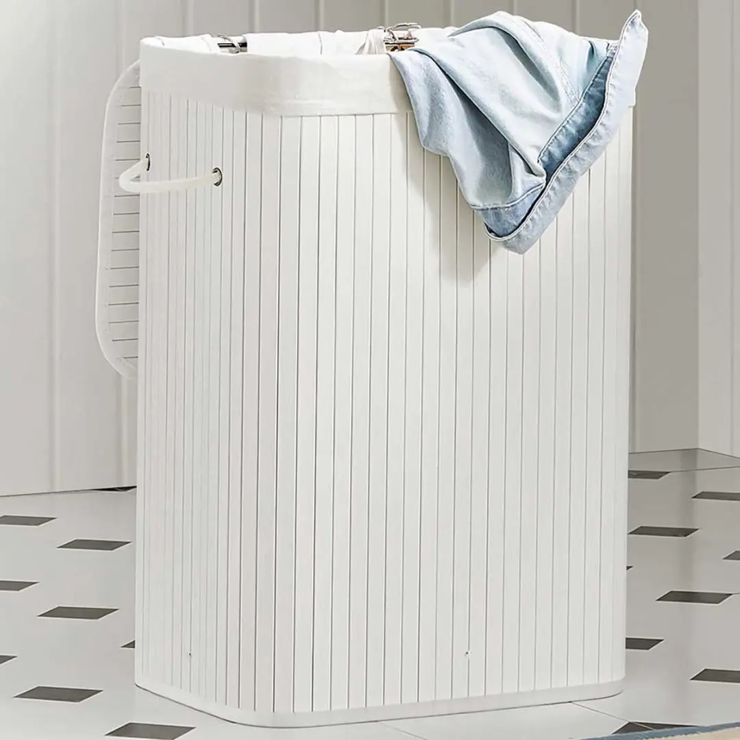 Songmics Bamboe Wasmand 72L