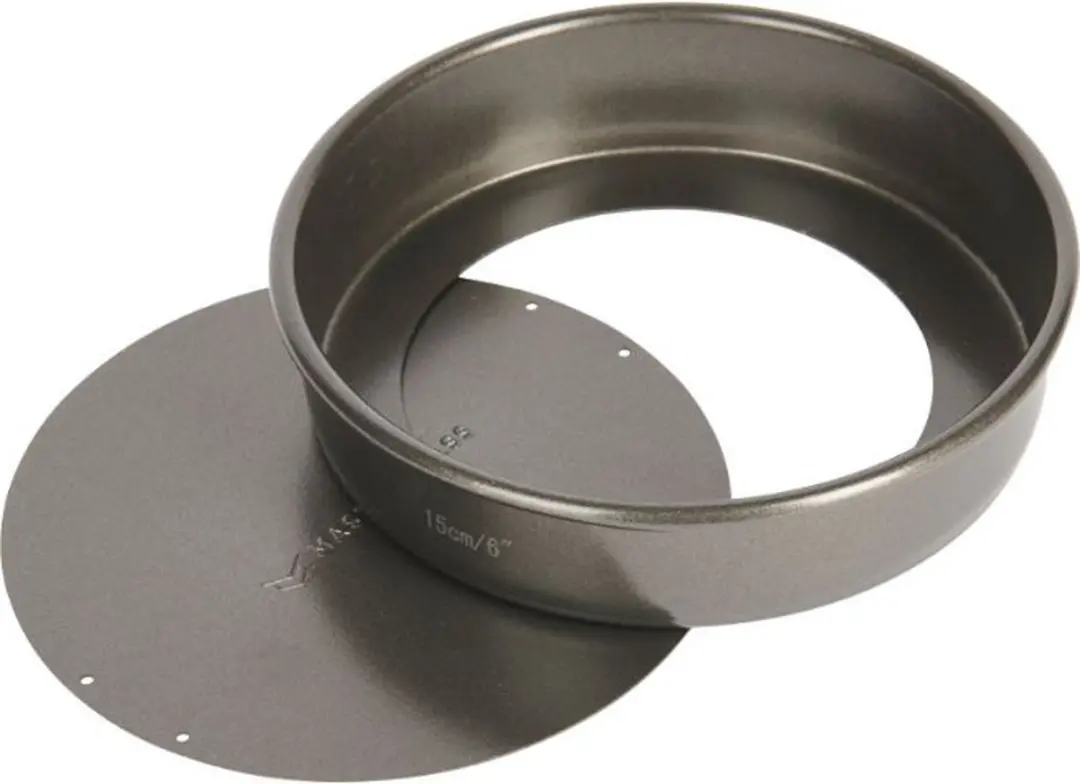 Masterclass Ronde Bakvorm 15cm - Losse Bodem - Grijs