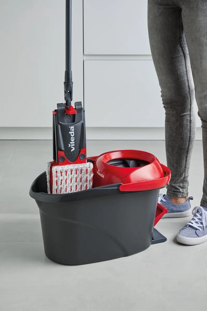 Vileda Ultramat Turbo Reinigingsysteem - Zwart