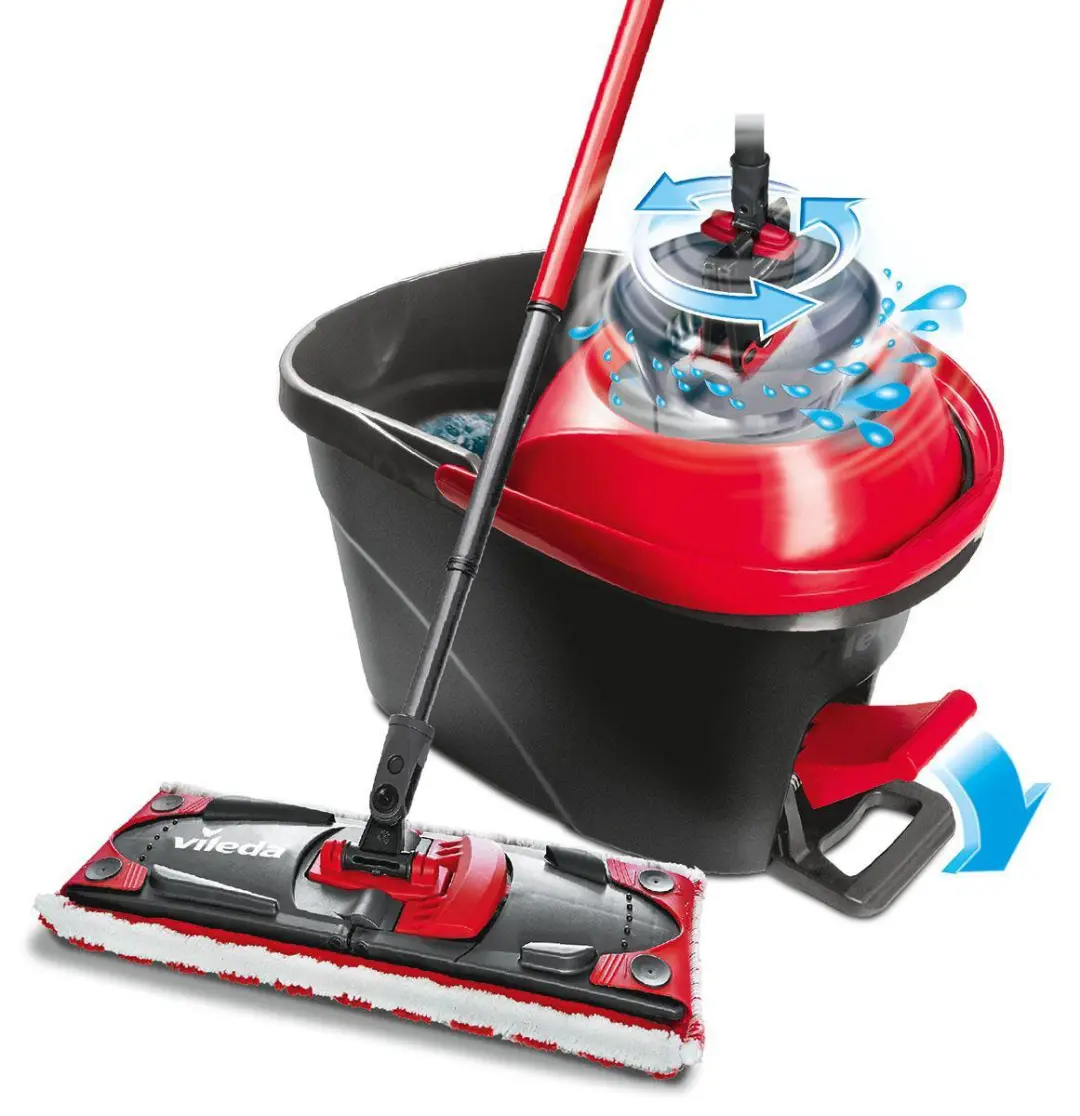 Vileda Ultramat Turbo Reinigingsysteem - Zwart