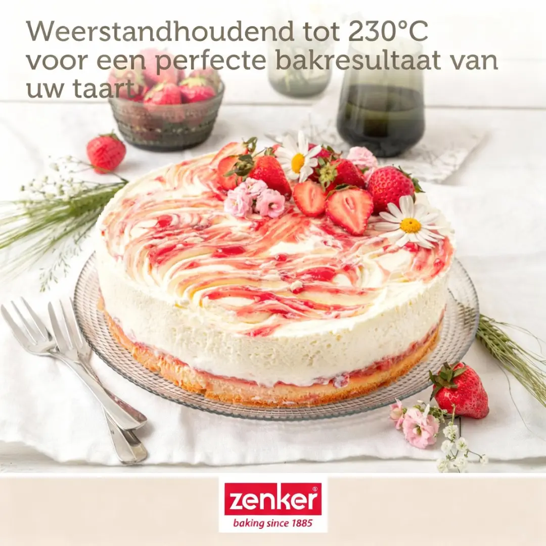 Zenker Set van 2 Springvormen 24cm - Zwart