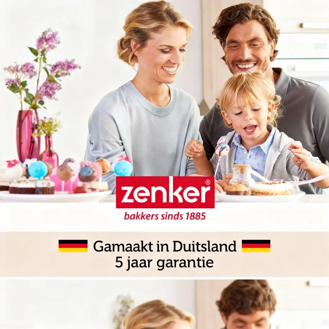 Zenker Set van 2 Springvormen 24cm - Zwart