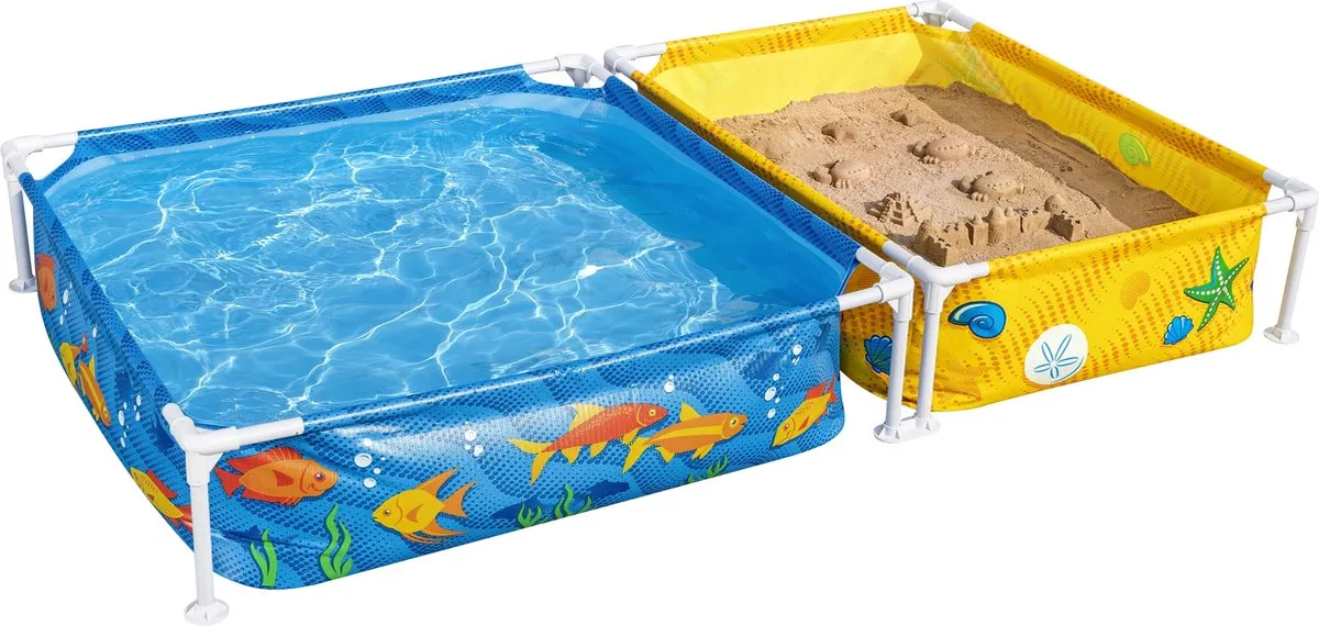 Bestway My First Frame Pool Meerkleurig