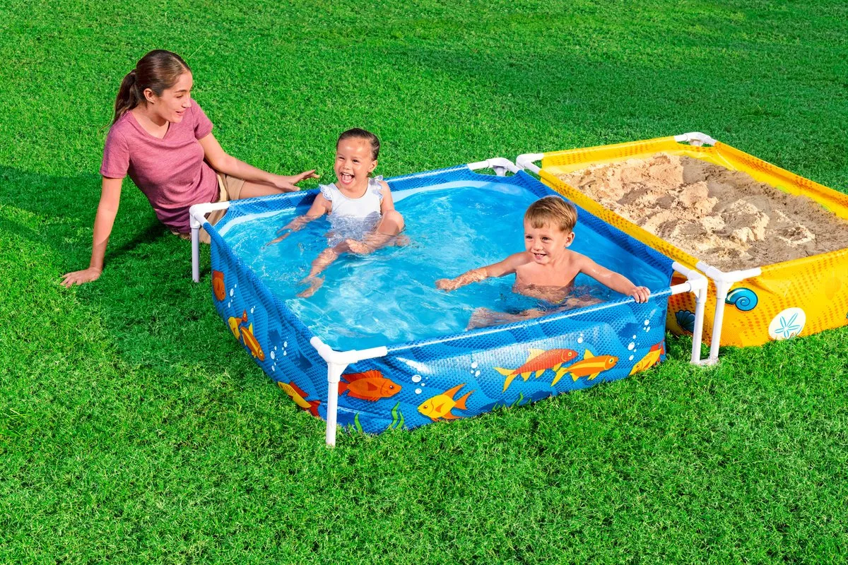 Bestway My First Frame Pool Meerkleurig - 365L - afbeelding 4 van 6