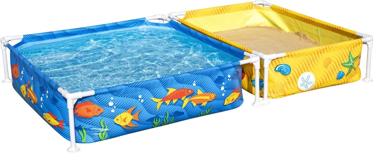 Bestway My First Frame Pool Meerkleurig - 365L - afbeelding 3 van 6