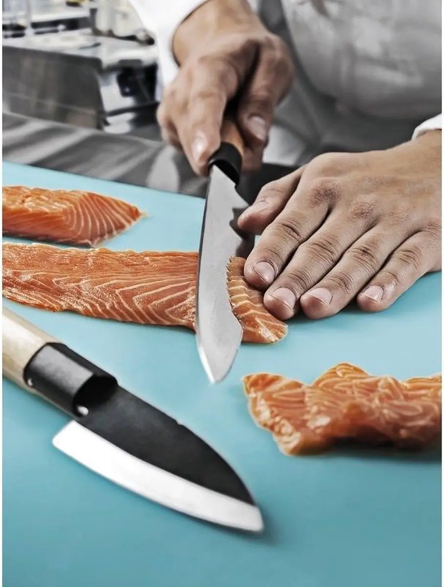 Paderno Sushimes 10,5 cm - Zilverkleurig