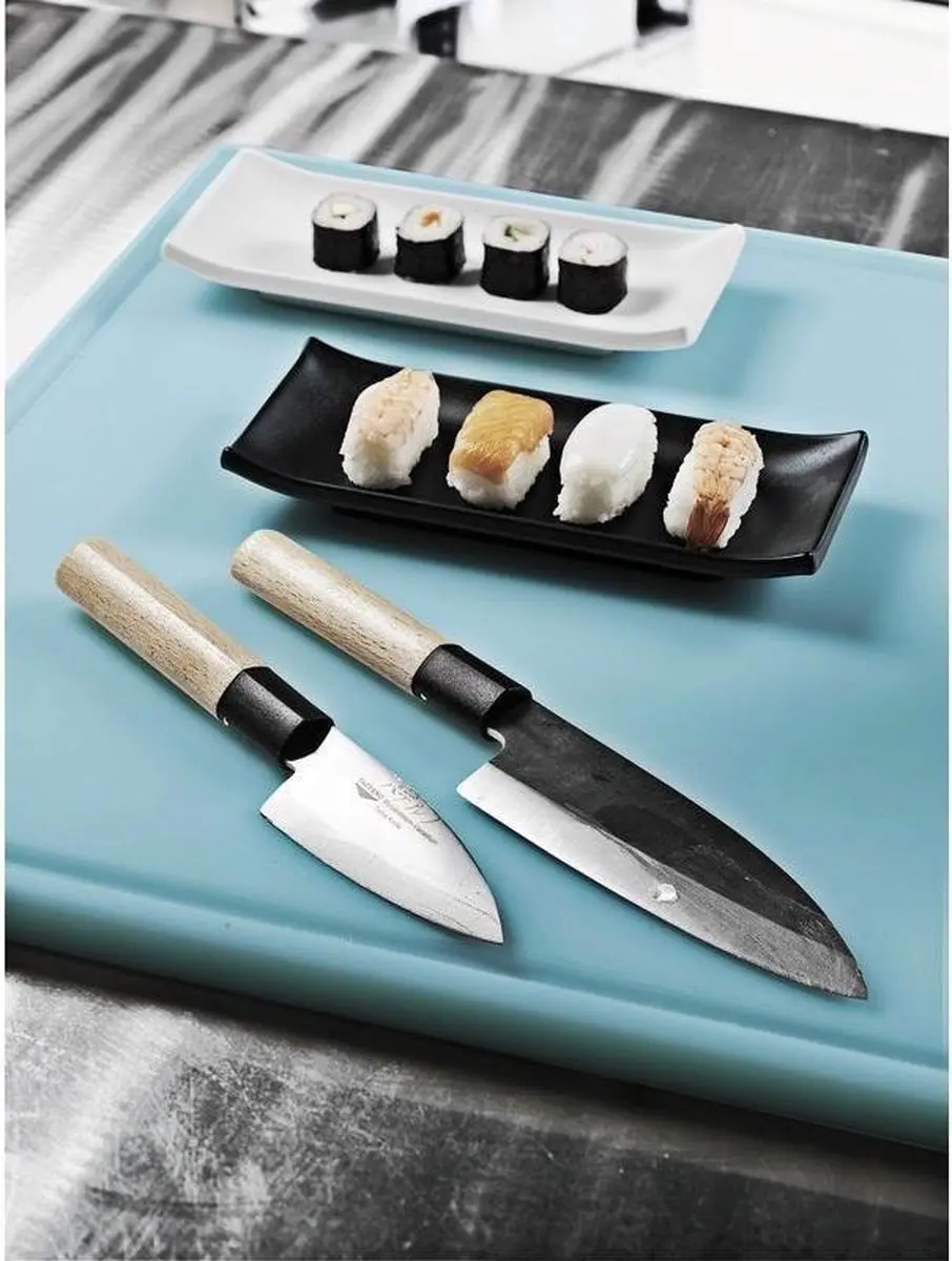 Paderno Sushimes 10,5 cm - Zilverkleurig