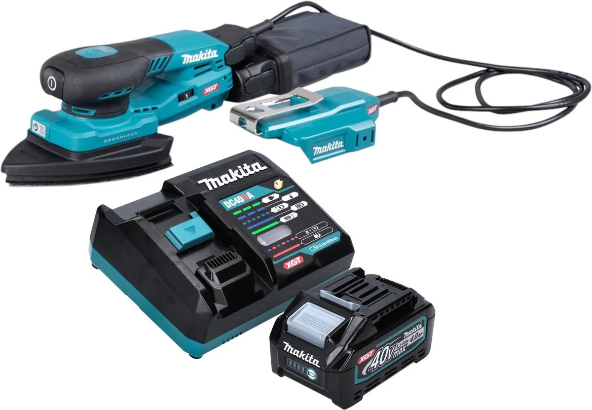Makita BO006CGM101 Accuschuurmachine Delta 40V Max