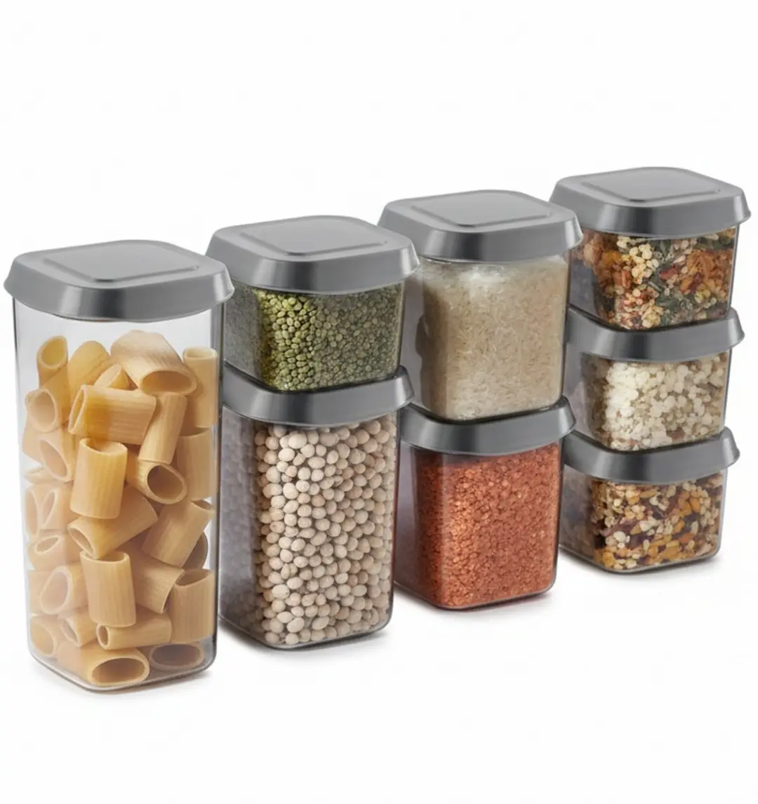 Cookinglife Voorraadpotten Set 8-delig
